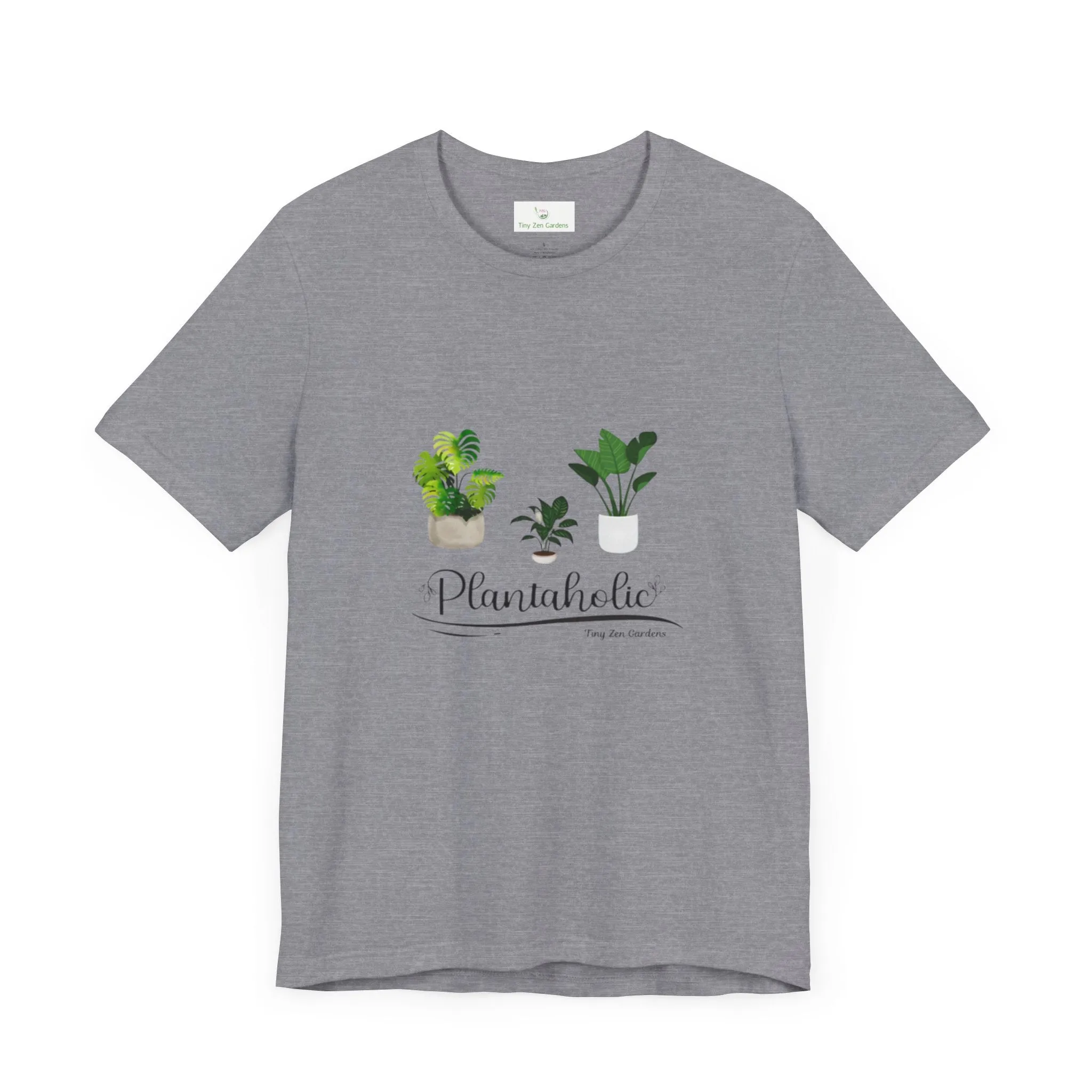 Unisex Jersey Short Sleeve Tee | Plantaholic | Tiny Zen Gardens