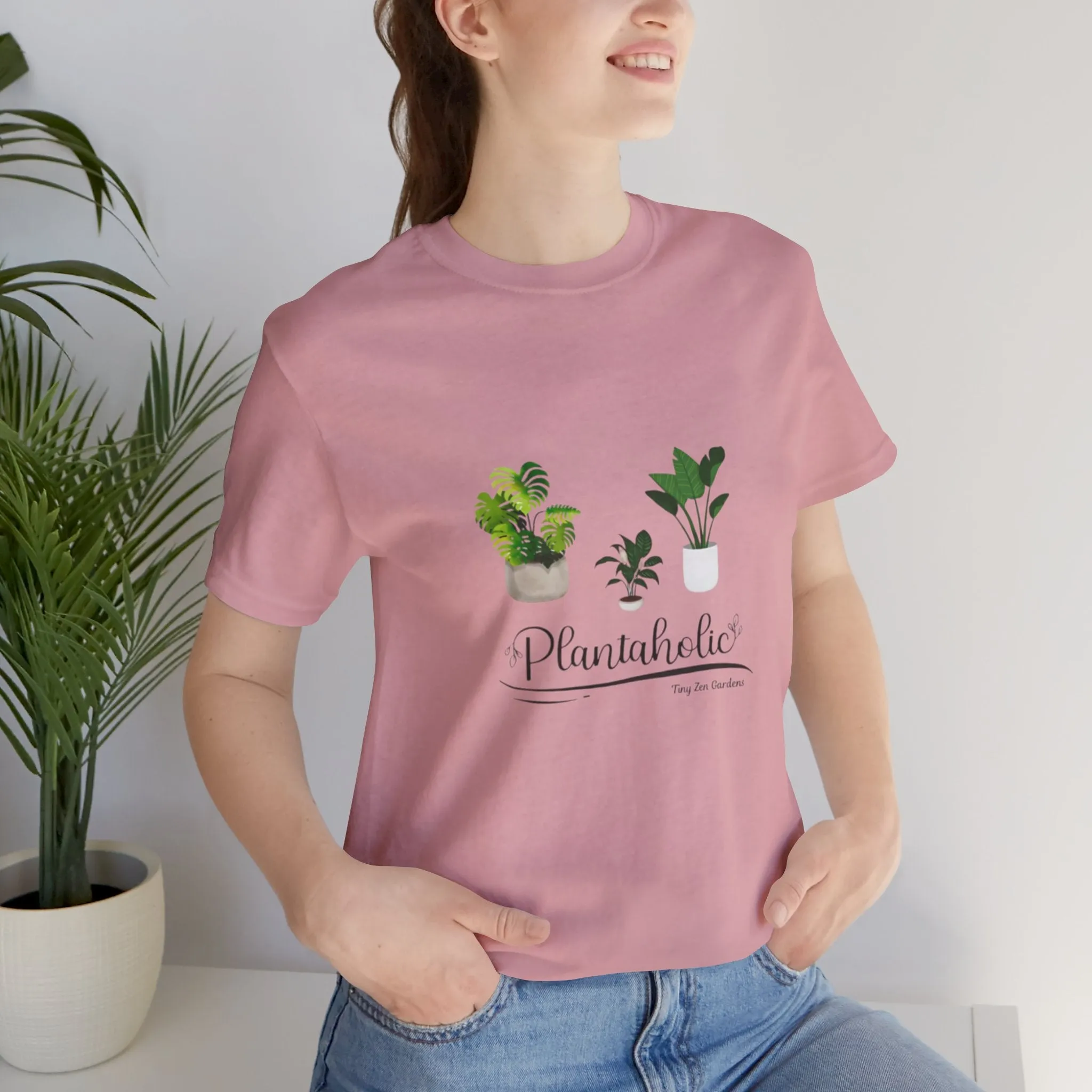 Unisex Jersey Short Sleeve Tee | Plantaholic | Tiny Zen Gardens