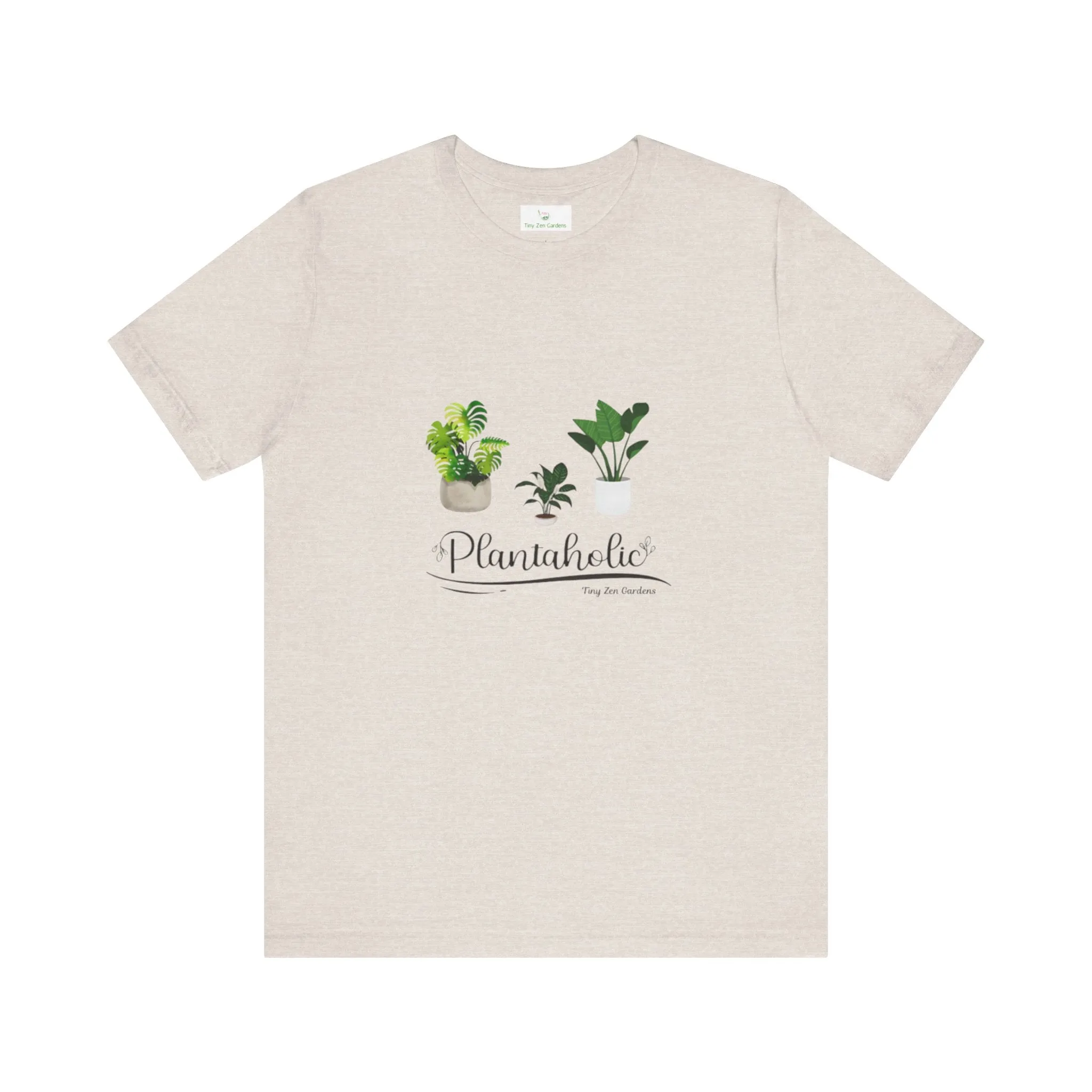 Unisex Jersey Short Sleeve Tee | Plantaholic | Tiny Zen Gardens