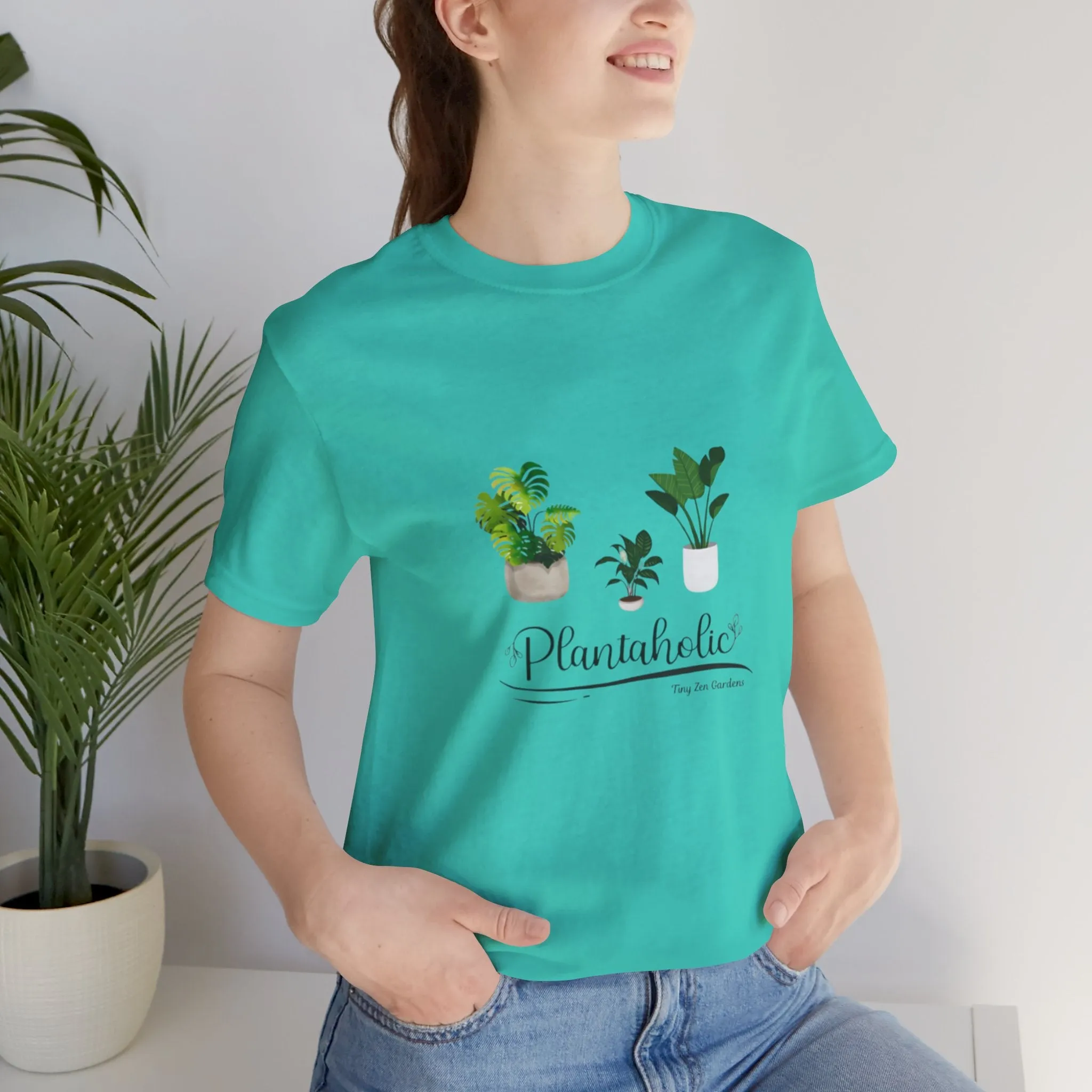 Unisex Jersey Short Sleeve Tee | Plantaholic | Tiny Zen Gardens