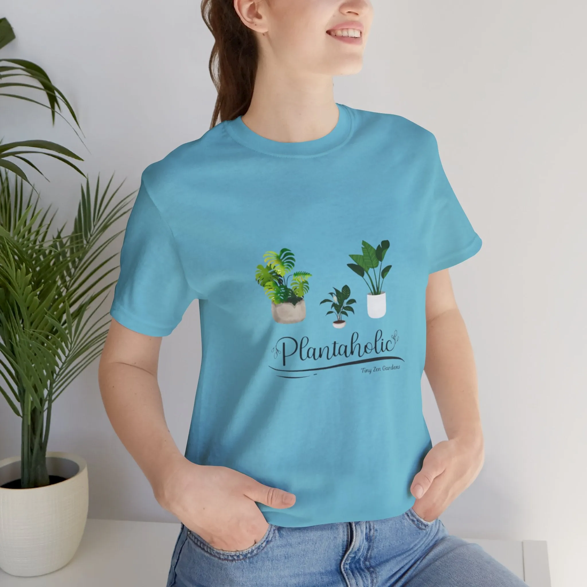 Unisex Jersey Short Sleeve Tee | Plantaholic | Tiny Zen Gardens