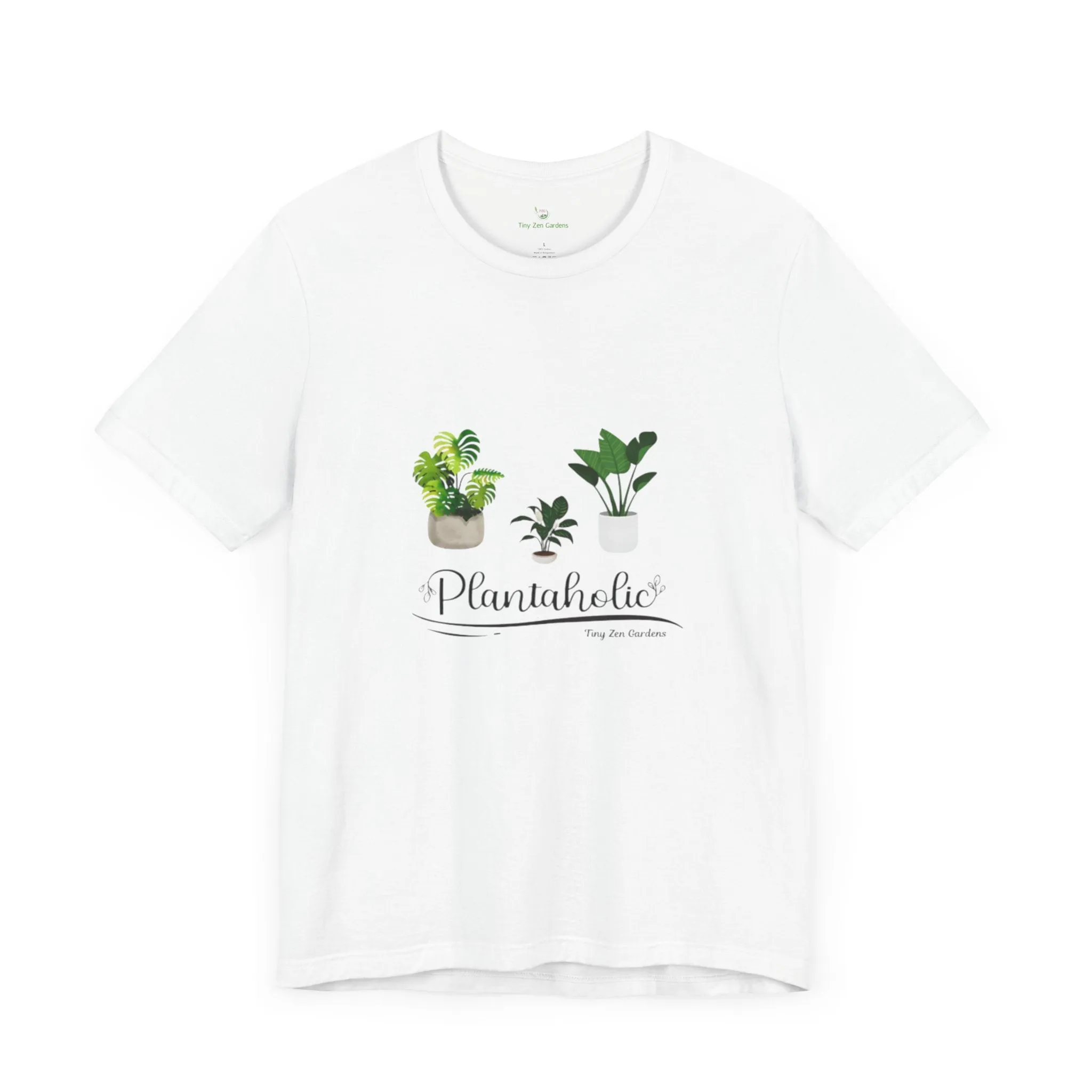 Unisex Jersey Short Sleeve Tee | Plantaholic | Tiny Zen Gardens