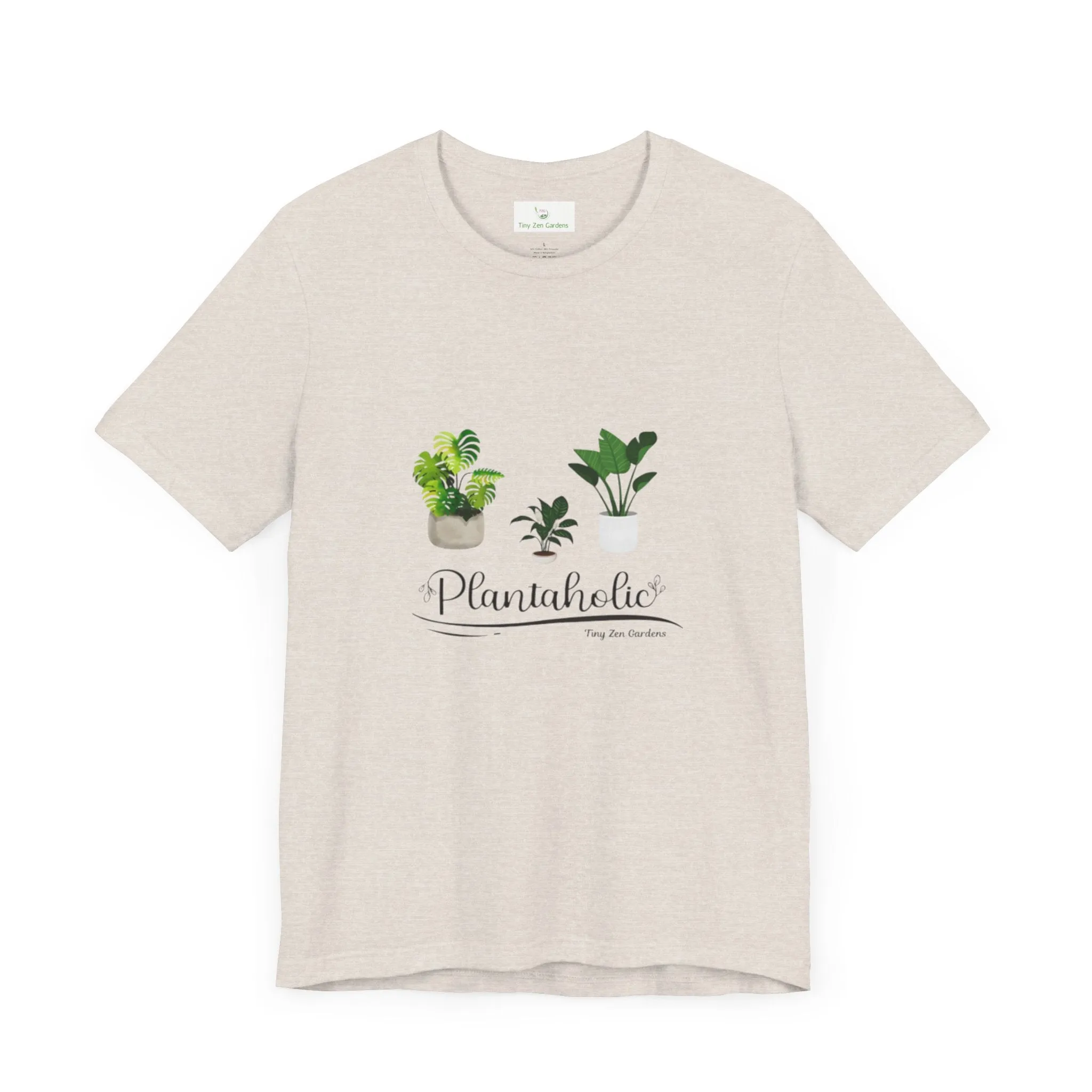 Unisex Jersey Short Sleeve Tee | Plantaholic | Tiny Zen Gardens