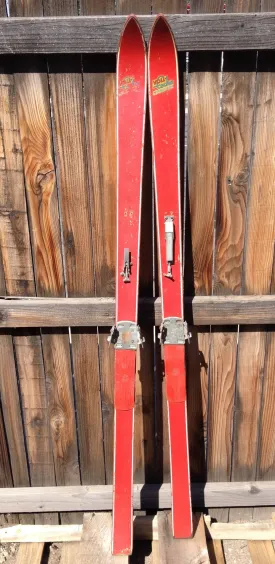 Vintage European Junior Skis, Voll-tsche