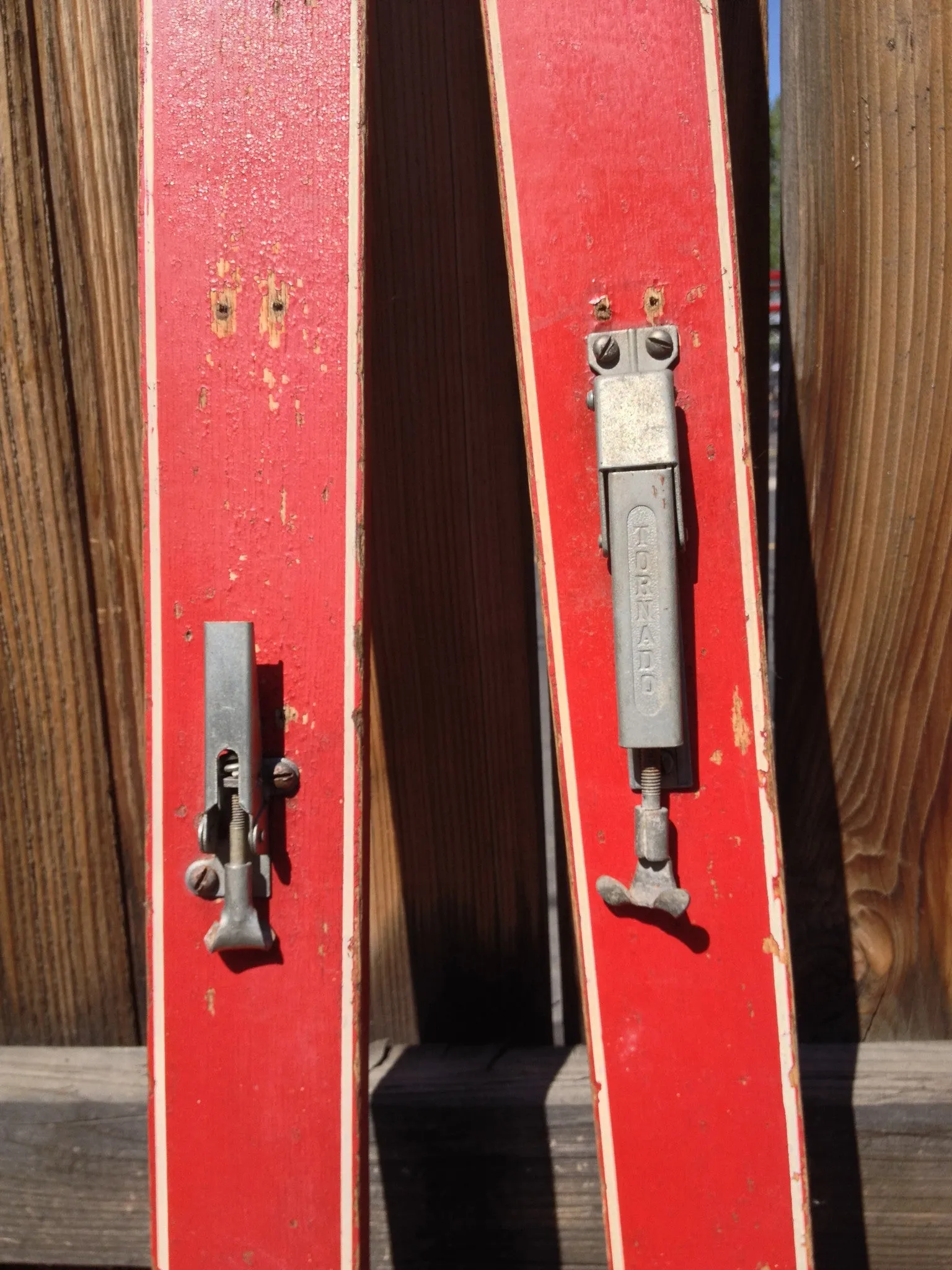 Vintage European Junior Skis, Voll-tsche